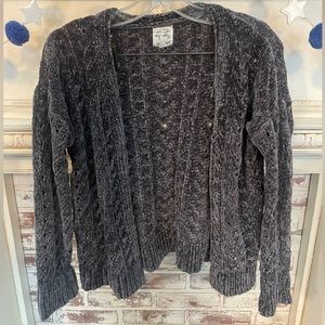 Soft knitted cardigan